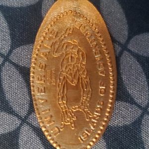 Disney pressed penny pendant